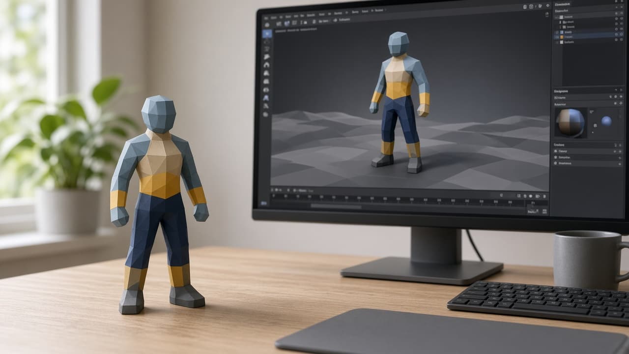 Build a Low-Poly Character from Blender into Unity