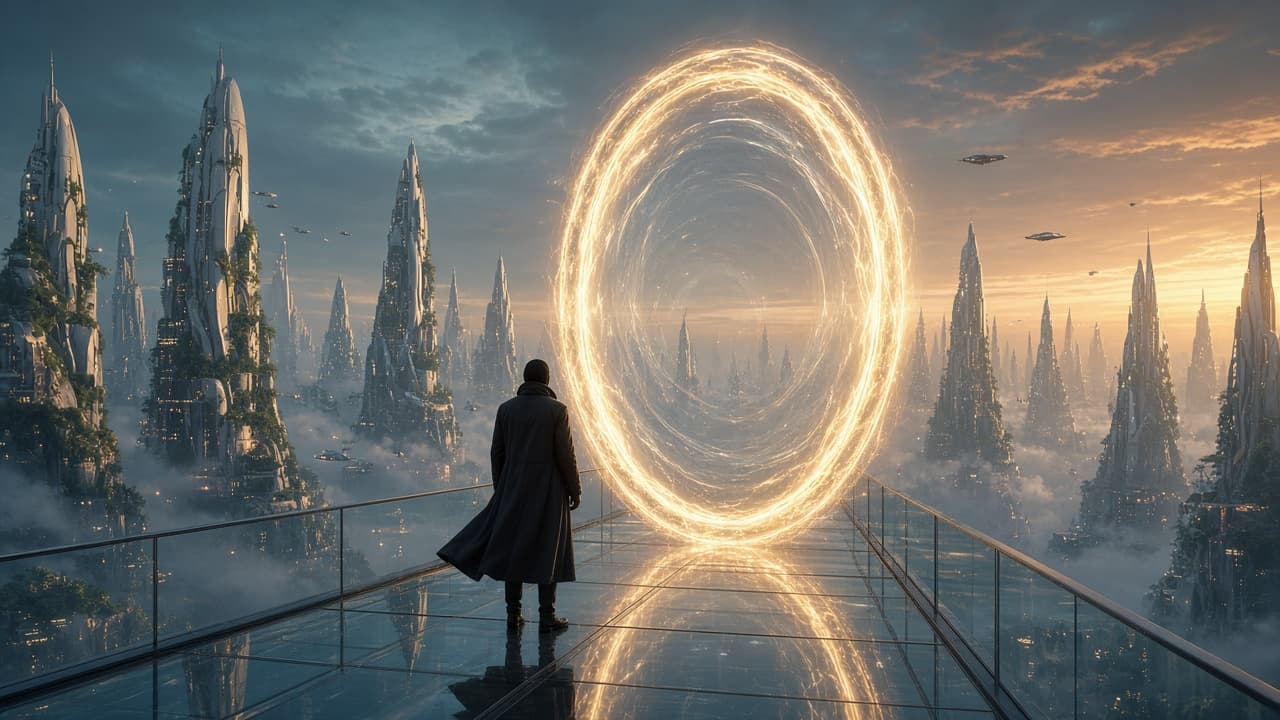4K AI Short Video Prompt: Time Travel to the Year 3000